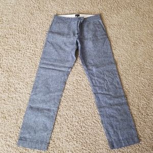 *NEW* J Crew Linen Chinos 30/32